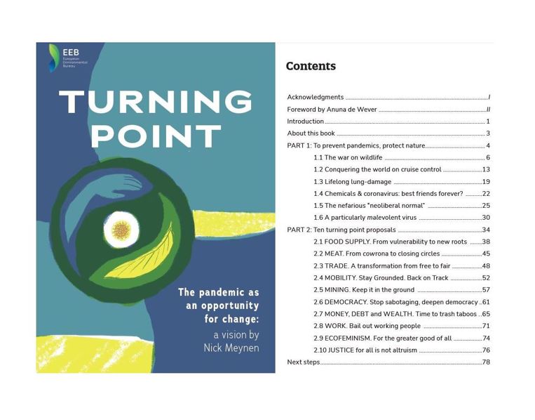 Turning point. The pandemic as an opportunity for change: a vision by Nick Meynen
